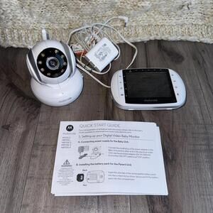 Motorola MBP33XL Baby Video Monitor Color Two Way Night Vision Digital Zoom